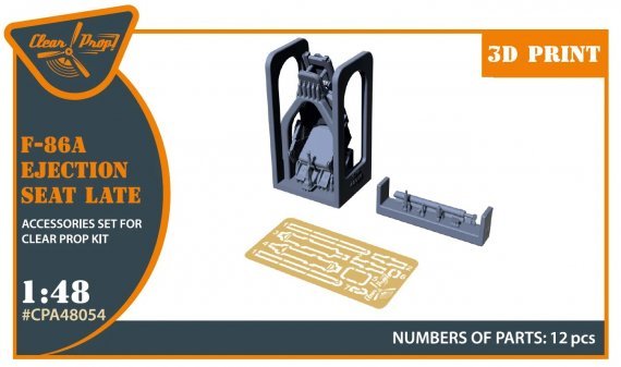 1/48 F-86A ejection seat late for Clear Prop