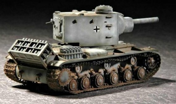 Trumpeter Maquette Char KV-2 Soviet 1/72