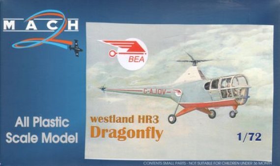 1/72 Westland HR.3 Dragonfly BEA G-AJOV