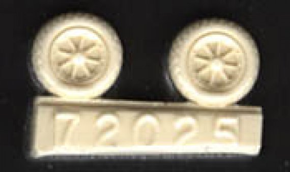 1/72 F4U Corsair / F6F Hellcat Wheel Set