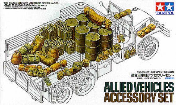 Tamiya Set Accessoires V�hicules Alli�s 1/35