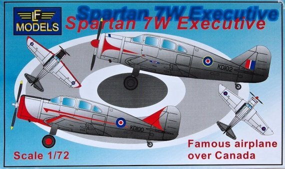 1/72 Spartan 7W Executive over Canada
