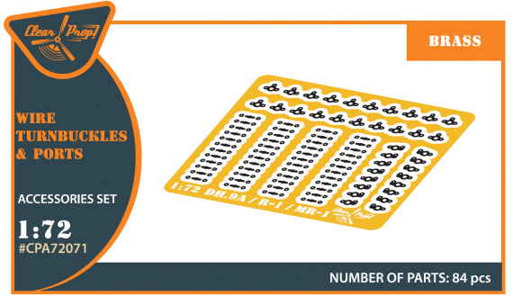 1/72 Wire Turnbuckles & ports