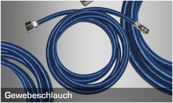 Complete braided hose 3m quick coupling nd 2.7mm  G 1/4 female