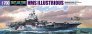 Aoshima Maquette HMS Illustrious 1/700