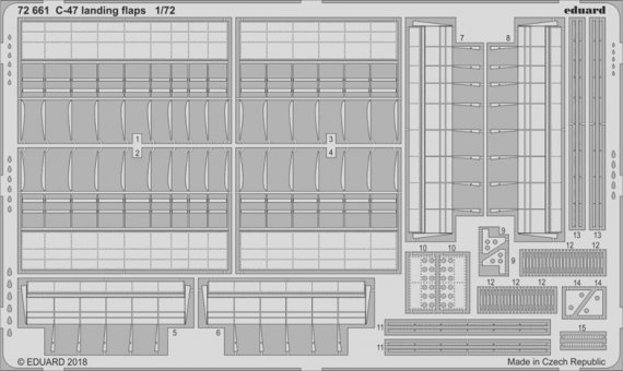 SET C-47 landing flaps