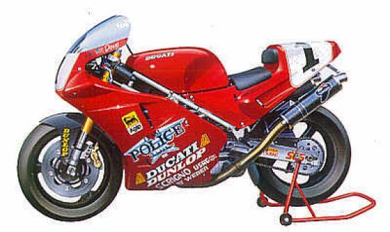 Tamiya Ducati 888 Superbike 1/12