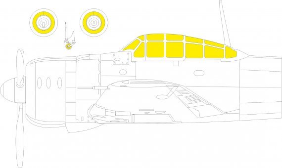Mask 1/48 A6M2b TFace