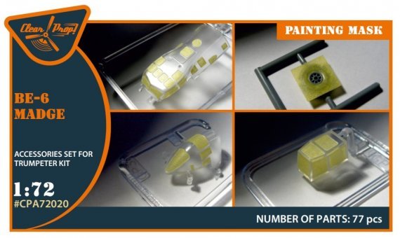 1/72 Be-6 Madge Painting mask for Trumpeter