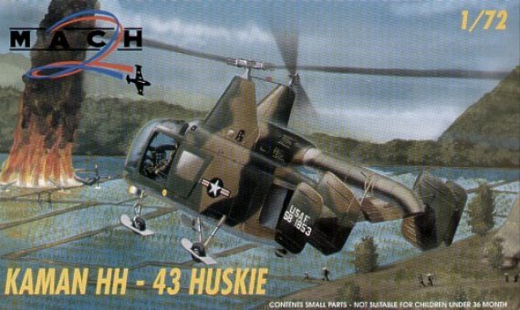 Mach 2 Kaman HH-43 Huskie 1/72