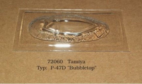 1/72 Vacu Canopy P-47 D Bubbletop (TAM)