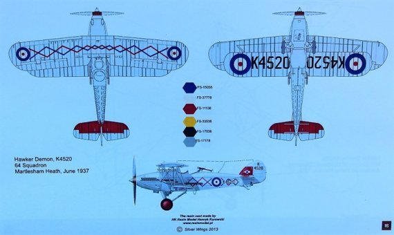 1/32 Hawker Demon (resin kit)