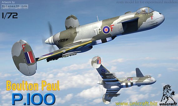 1/72 Boulton-Paul BP.100