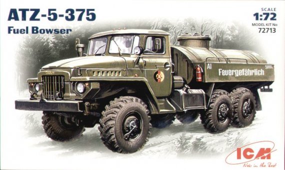 ICM 1/72 ATZ-5-375 Camion-citerne carburant