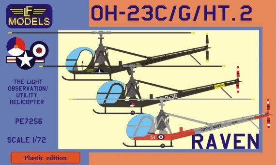 1/72 Hiller OH-23C/G/HT.2 Raven