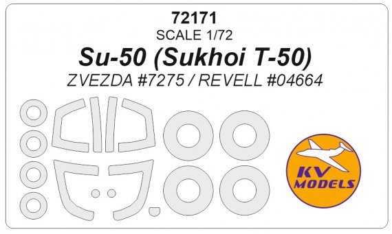 1/72 Sukhoi Su-50 masks