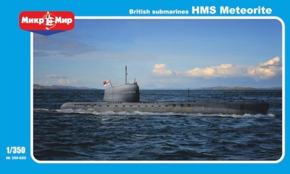 1/350 Scale Hms Meteorite submarine