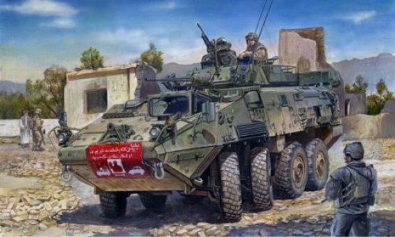 Trumpeter LAV-III 8x8 USMC V�hicule blind� 1/35