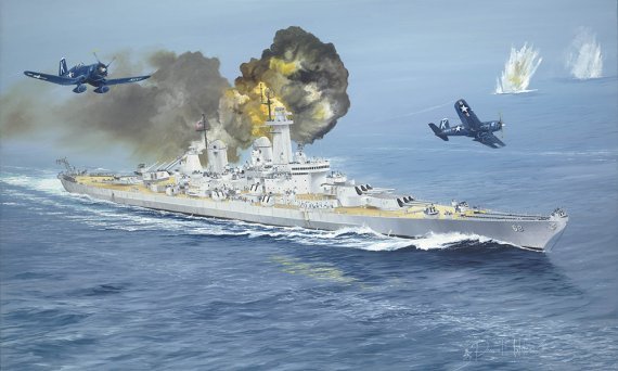 1/350 US Navy Uss Ohio BB-68 Cancelled Montana Class Battleship