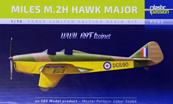 1/72 Miles M.2H Hawk Major Trainer