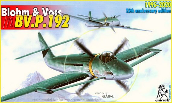 1/72 Blohm-und-Voss Bv.P.192