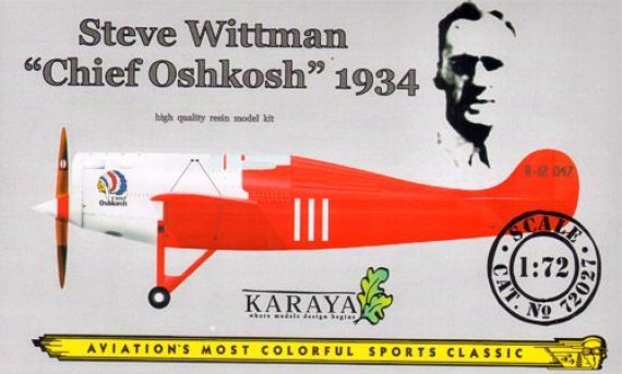 1/72 Steve Wittman "Chief Oshkosh" 1934 with decals