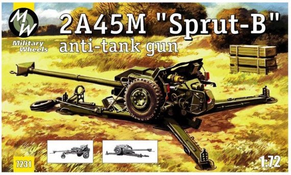 1/72 Sprut 2A45M 'SPRUT-B' Anti-tank gun