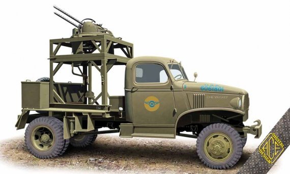 Ace 1/72 US G506 1,5t 4x4 E-5 Turret Trainer