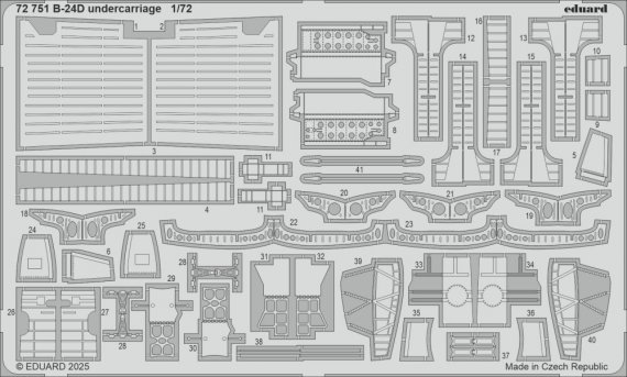 1/72 SET B-24D undercarriage for Airfix