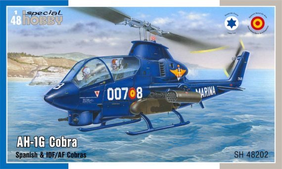 1/48 AH-1G Cobra Spanish & IDF/AF Cobras