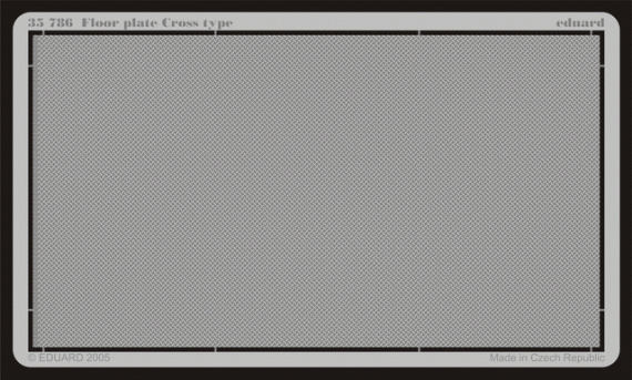 Floor plate Cross type