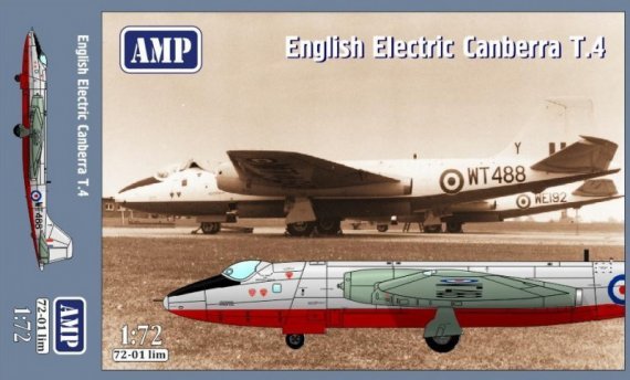1/72 BAC/EE Canberra T.4