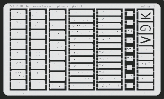 German Licence Plates