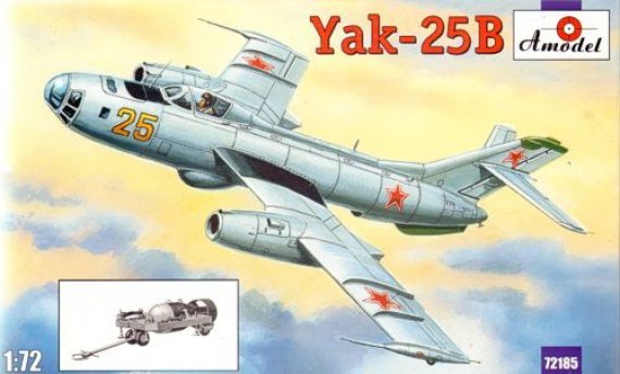 1/72 Yak-25B