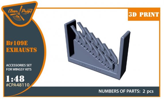 1/48 Bf-109E exhausts WINGSY