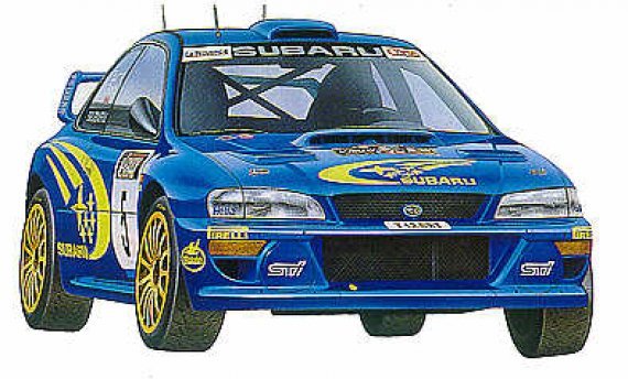 Tamiya 1/24 Subaru Impreza WRC 1999