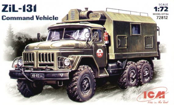 ICM 1/72 V�hicule de Commandement Sovi�tique Zil-131