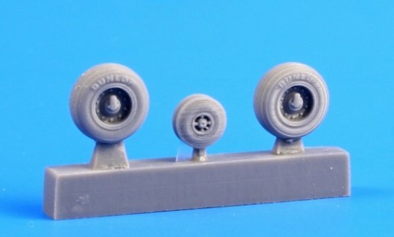 1/72 Fouga Magister/Zphyr wheels