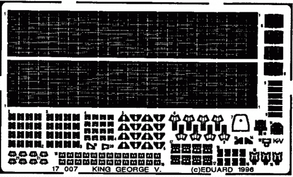 HMS King George V.  1/700  (TAM)