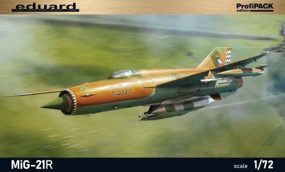Eduard MiG-21R Profipack 1/72 Modellbausatz