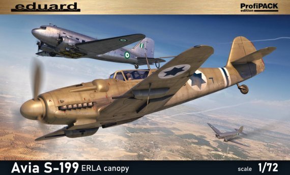 1/72 Avia S-199 ERLA canopy