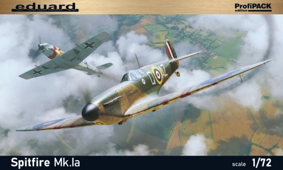 Eduard 1/72 Spitfire Mk.Ia Profipack