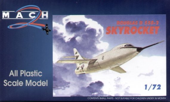 Kit aereo Douglas D-558-2 Skyrocket 1/72