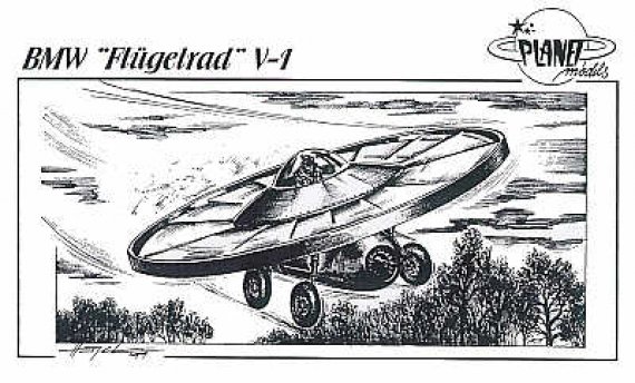 1/72 Bmw Flugelrad I prototype V-1 with etched intakes blades et