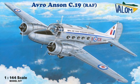 Valom Avro Anson C.19 RAF 1/144 - 2 camouflages