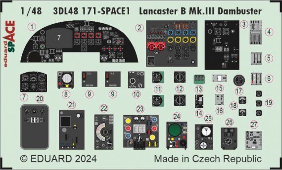 1/48 Lancaster B Mk.III Dambuster HKM