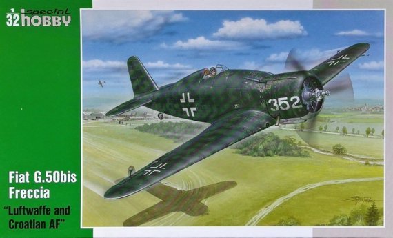 1/32 Fiat G.50bis Freccia Luftwaffe&Croatian AF