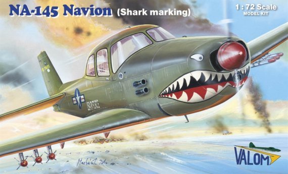 1/72 N.A. NA-145 Navion Shark Marking