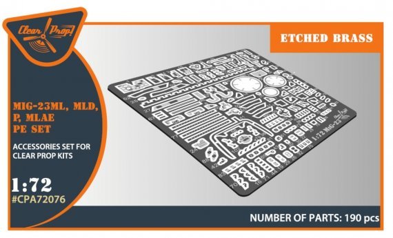 1/72 MiG-23ML, MLD, P, MLAE upgrade PE set