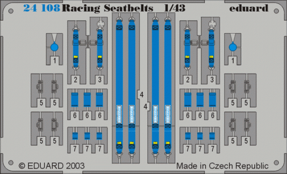 Eduard Willans 4 points Blue 1/43
